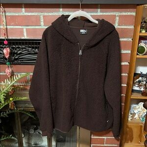 Eddie Bauer Chocolate Fleece Jacket